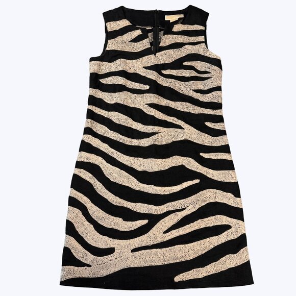 Michael Kors Women's Sleeveless Dress Size 2‎ Excellent Condition 100% Linen - Picture 2 of 11